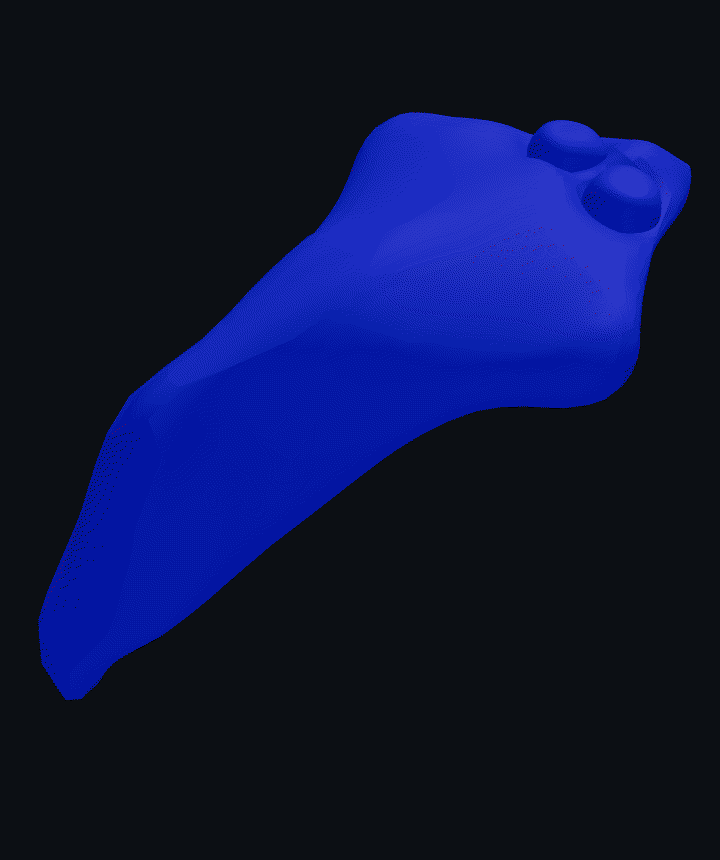 Animated surface view of a synthetic planarian bioelectric reset-activity showcase loop with neon RGB coloring.