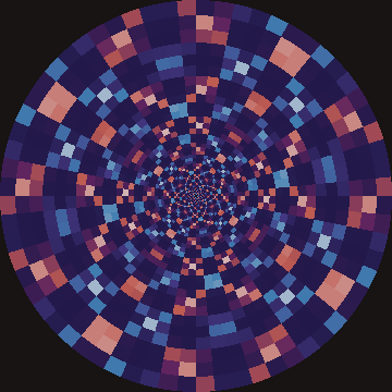 Generated Bressloff Figure 31 square even cobweb preset