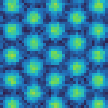 Generated Rule low-frequency hexagonal flicker preset
